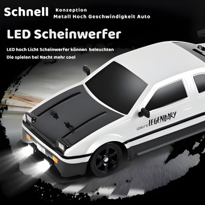 AE86 RC Drift Auto 4x4 – Hoch Geschwindigkeit mit Licht- und Raucheffekt
