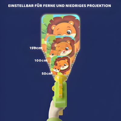 Magischer Tier-Projektor für Kinder – Lernen, Träumen & Entdecken