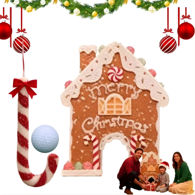 Weihnachts-Golfspiel-Satz – Innenbereich - und Im Freien-Familienspaß