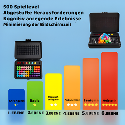 Logikrätsel mit IQ 500 – Intelligentes Denkspiel mit Zeitlimit