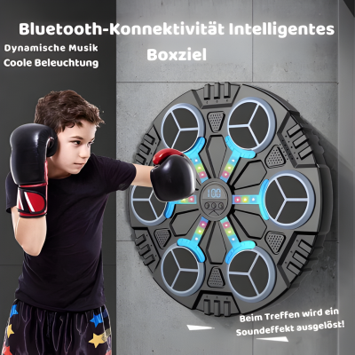 Elektronisches Boxziel mit Musik & Licht für Kinder