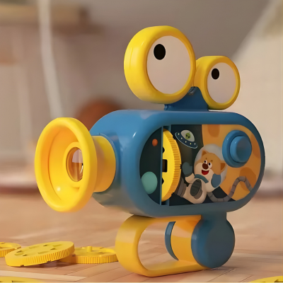 Magischer Tier-Projektor für Kinder – Lernen, Träumen & Entdecken Blau
