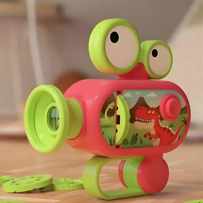 Magischer Tier-Projektor für Kinder – Lernen, Träumen & Entdecken Rosa