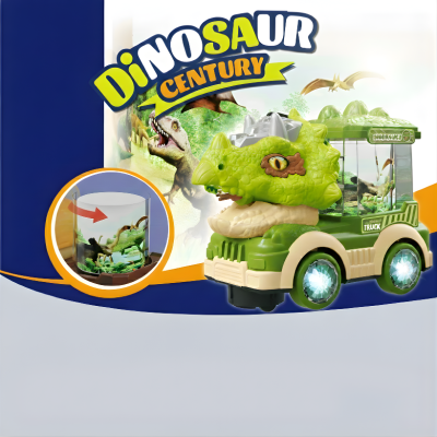 Dinosaurier-Elektrospielzeugauto mit Licht & Musik – Spielspaß pur für Kinder