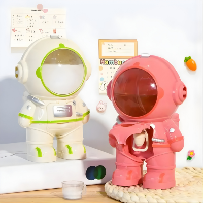 Mini Astronaut Wasserflasche – Süßer Trinkspender für Kinder
