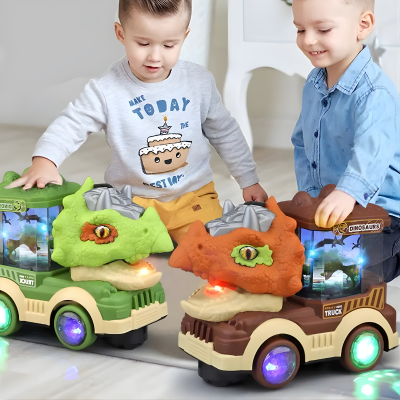 Dinosaurier-Elektrospielzeugauto mit Licht & Musik – Spielspaß pur für Kinder