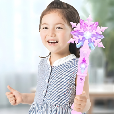Elsa Zauberstab mit Licht & klang– Magischer Frozen Spielspaß