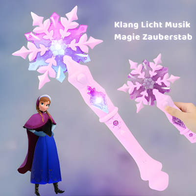 Elsa Zauberstab mit Licht & klang– Magischer Frozen Spielspaß