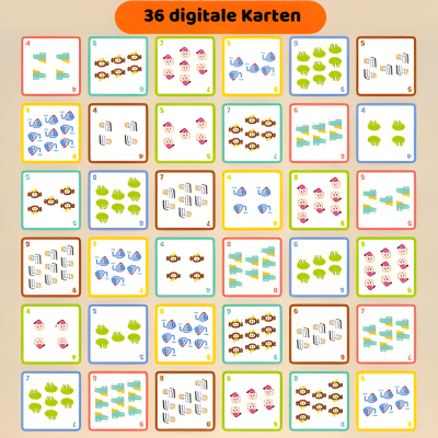 Montessori Mathe Lernspiel – Spielerisch Rechnen Lernen ab 3