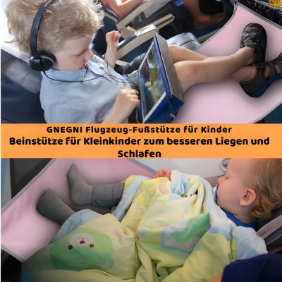 Kinder Flugzeug Fußstütze – Komfortables Reisebett für Flüge