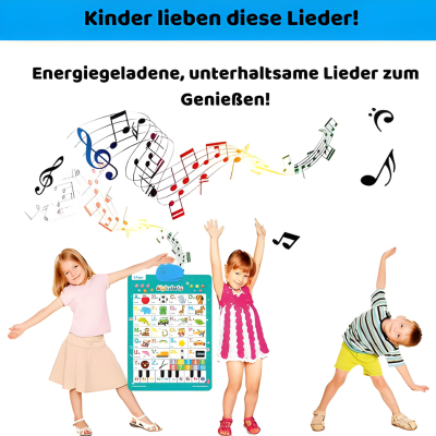 Audio Lernposter mit Musik – Spielerisch Lernen für Kinder