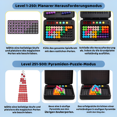 Logikrätsel mit IQ 500 – Intelligentes Denkspiel mit Zeitlimit