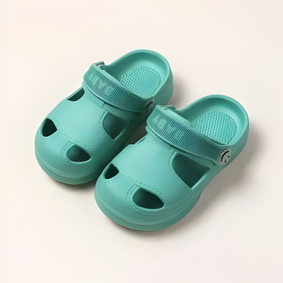 Rutschfeste Baby Beach Sandalen – Leicht, Sicher & Atmungsaktiv Dunkelgrün