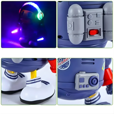 Musikalischer Weltraum-Entdecker – Tanzender Ente-Roboter für Kinder
