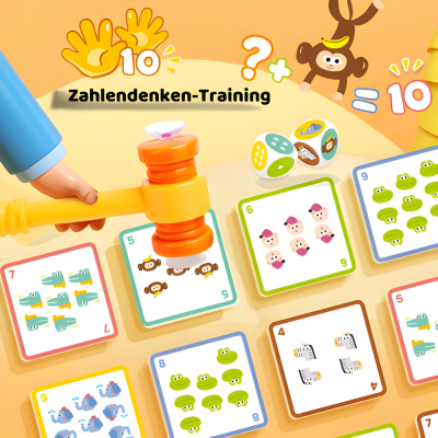 Montessori Mathe Lernspiel – Spielerisch Rechnen Lernen ab 3