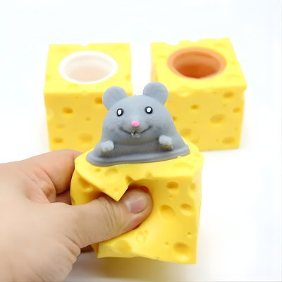 Lustig Maus & Käse Stress Spielzeug– Spiel, Spaß & Entspannung