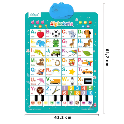 Audio Lernposter mit Musik – Spielerisch Lernen für Kinder