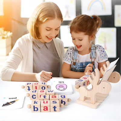 Lernspielzeug für Kinder – Buchstaben, Wörter & Spaß