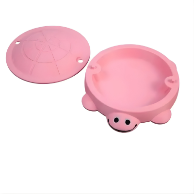 Mini Schildkröten Sand Deko – Entspannender Schreibtisch-Begleiter Rosa