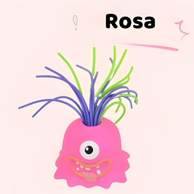 Lustig Monster Spielzeug– Interaktiver Spaß mit Klang & Reaktion Rosa