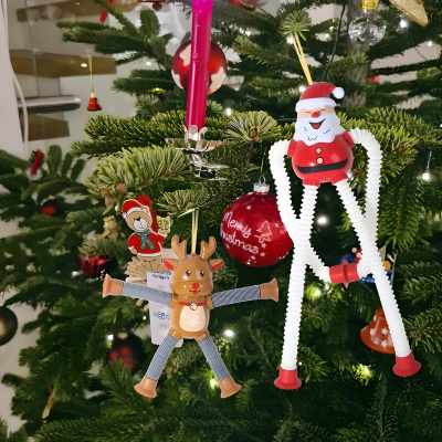 Dehnbare Weihnachtsfiguren – Santa & Co. für Spaß, Stressabbau & festliche Stimmung