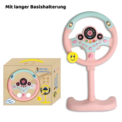 Kinder-Lenkrad mit Licht & klang Rosa💗