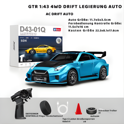 RC Drift Storm Auto – 4WD Präzision Drift Kontrolle Grün💚