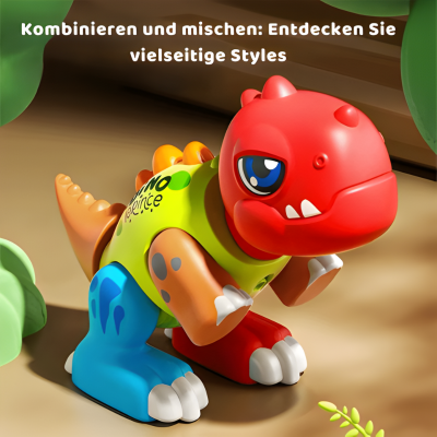 Interaktives Dino-Baukasten Spielzeug mit klang & Bewegung