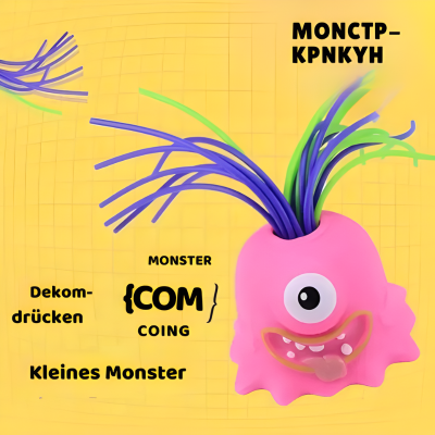 Lustig Monster Spielzeug– Interaktiver Spaß mit Klang & Reaktion