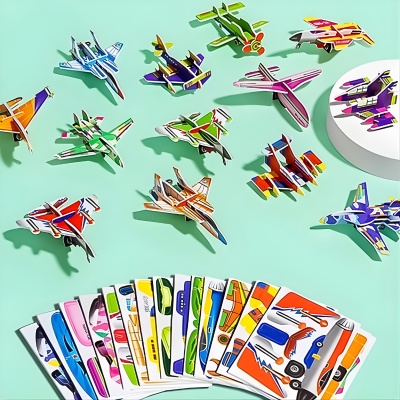 25 Stück Lustige Insekten Puzzles – Spaß & Lernen für Kinder Flugzeugrätsel