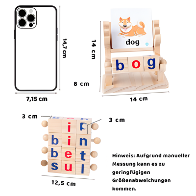 Lernspielzeug für Kinder – Buchstaben, Wörter & Spaß