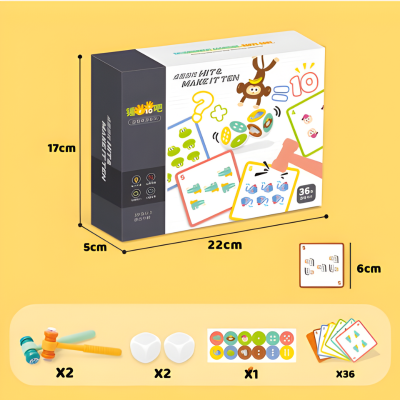 Montessori Mathe Lernspiel – Spielerisch Rechnen Lernen ab 3