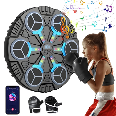Elektronisches Boxziel mit Musik & Licht für Kinder 6 Ziele