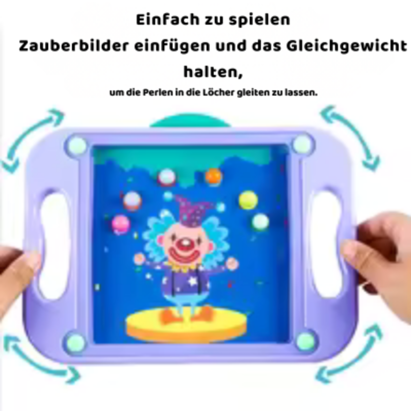 Montessori Gleichgewicht Labyrinth– Fördert Konzentration & Gleichgewicht bei Kindern