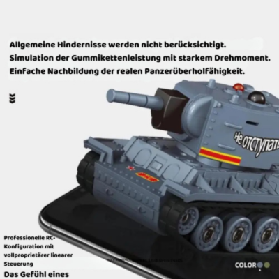 Mini RC SchlachtTank – Realistischer Aktion-Spaß mit sicherem Infrarot-Duell
