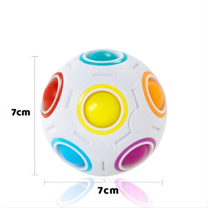 Magischer Regenbogen Puzzleball – Stressabbau für Kinder und Erwachsene