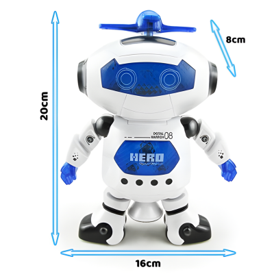 Raum Tänzerin Roboter – Tanzender Spielspaß mit Licht & Musik