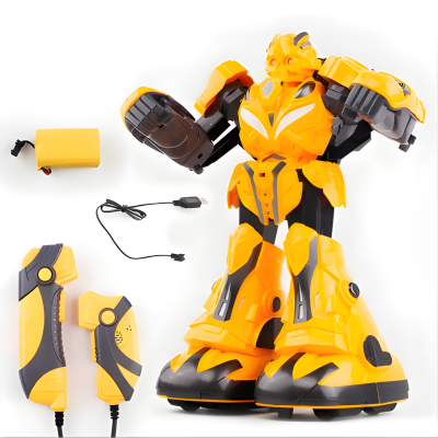 Smart Battle-Roboter mit Musik, Licht & Sensor-Bewegung Gelb