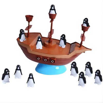 Lustiges Piratenschiff Puzzle – Gleichgewicht-Spiel für Kinder ab 3 Jahren