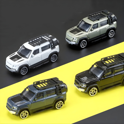 1:64 Land Rover Defender 110 – Robustes Metall-Modellauto