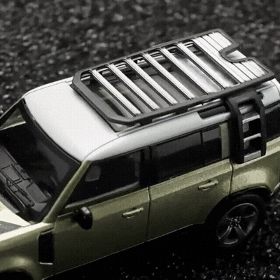 1:64 Land Rover Defender 110 – Robustes Metall-Modellauto