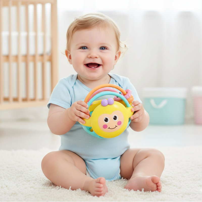 Baby Sensorik Ball – Weich & ideal zum Zahnen für kleine Hände