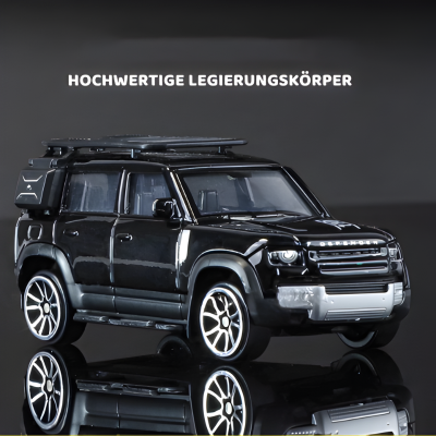 1:64 Land Rover Defender 110 – Robustes Metall-Modellauto