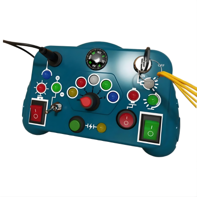 LED Busy Board Montessori – Interaktives Lernspielzeug Grün