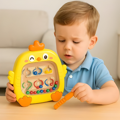 Magnetisches Lern-Labyrinth für Kinder – Fokus, Spaß & Denken