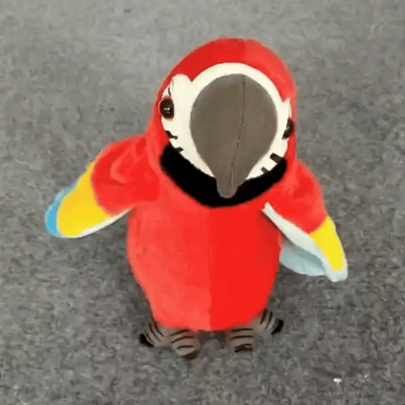 Lebensechte Papageienvogelpuppe – Perfektes Geschenk für Kinder