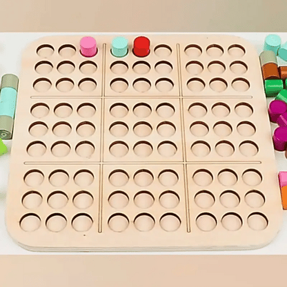 Holz Sudoku Puzzle – Fördert Denken, Konzentration & Kreativität