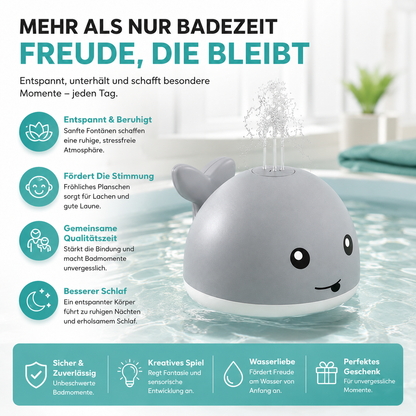 Wal LED Badespielzeug – Spaß & Lichter beim Planschen