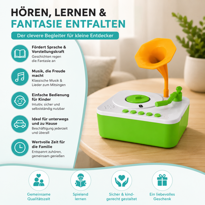 Kinder Musik Grammophon – Geschichten, Lieder & Einschlafen