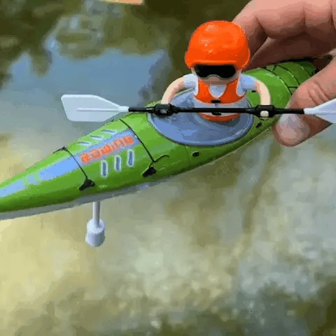 Ferngesteuertes Kajak Rennboot mit LED – Im Freien Wasser Spaß
